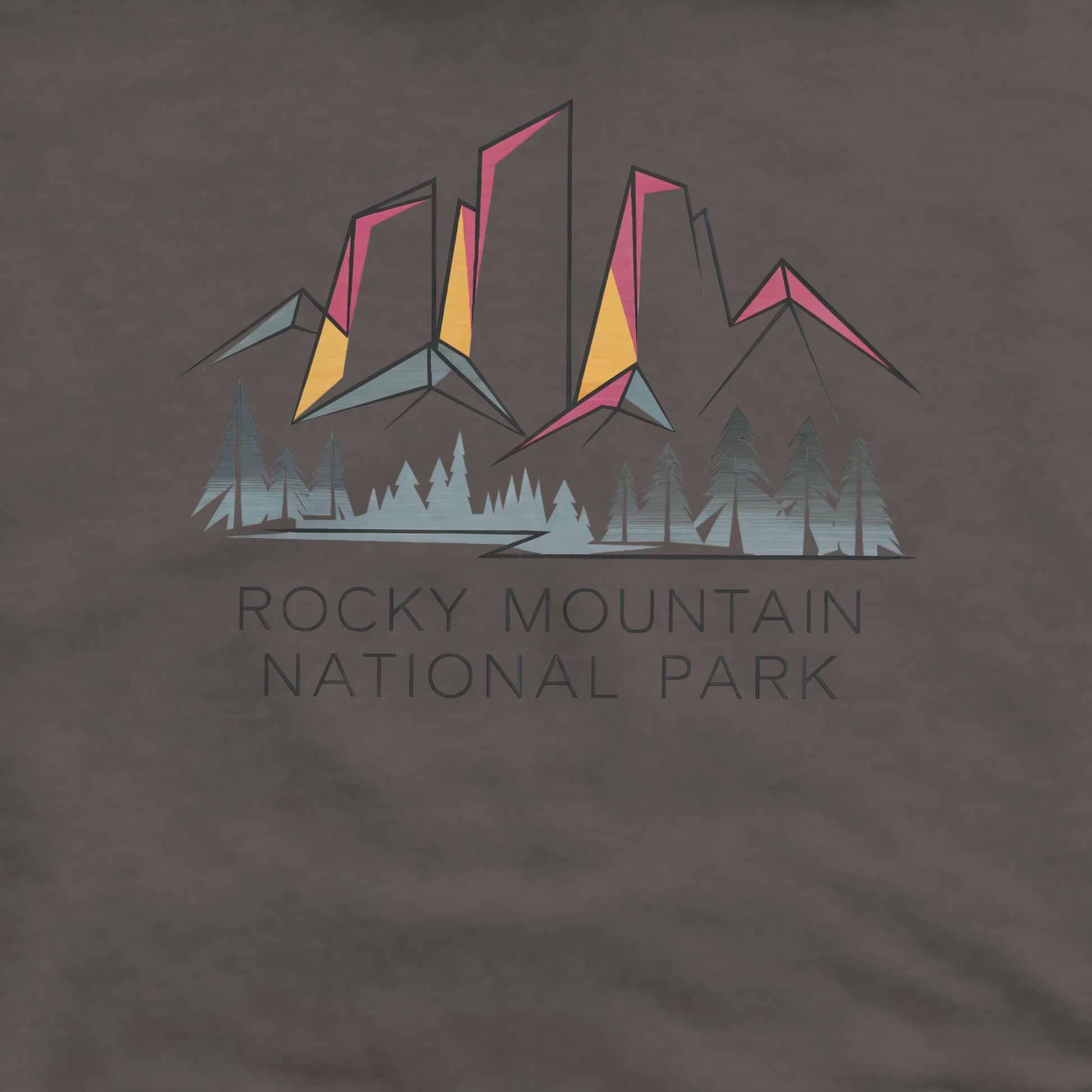 Rocky Mountain National Park Crewneck Sweatshirt Adventure and Outdoors Themed Sweatshirt