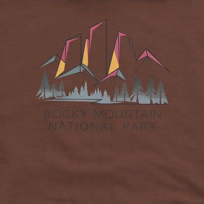 Rocky Mountain National Park Crewneck Sweatshirt Adventure and Outdoors Themed Sweatshirt