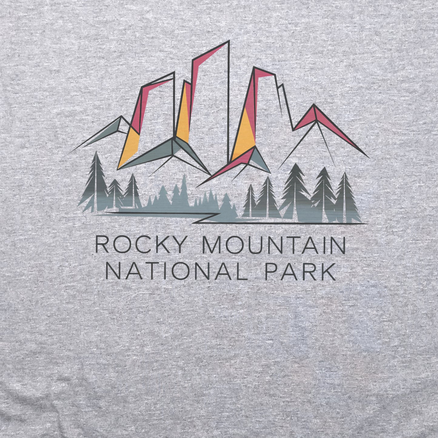 Rocky Mountain National Park Crewneck Sweatshirt Adventure and Outdoors Themed Sweatshirt