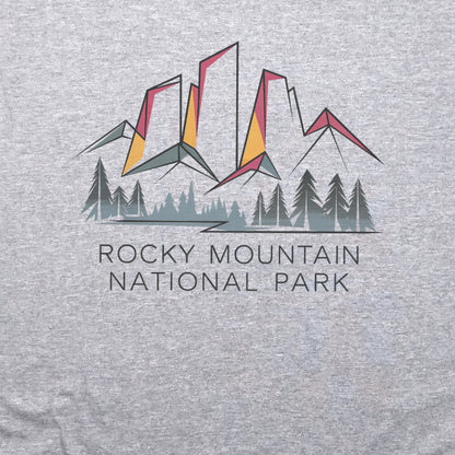 Rocky Mountain National Park Crewneck Sweatshirt Adventure and Outdoors Themed Sweatshirt