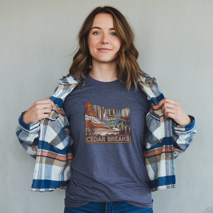 Cedar Breaks National Forest T-Shirt Adventure and Outdoors Themed T-Shirt