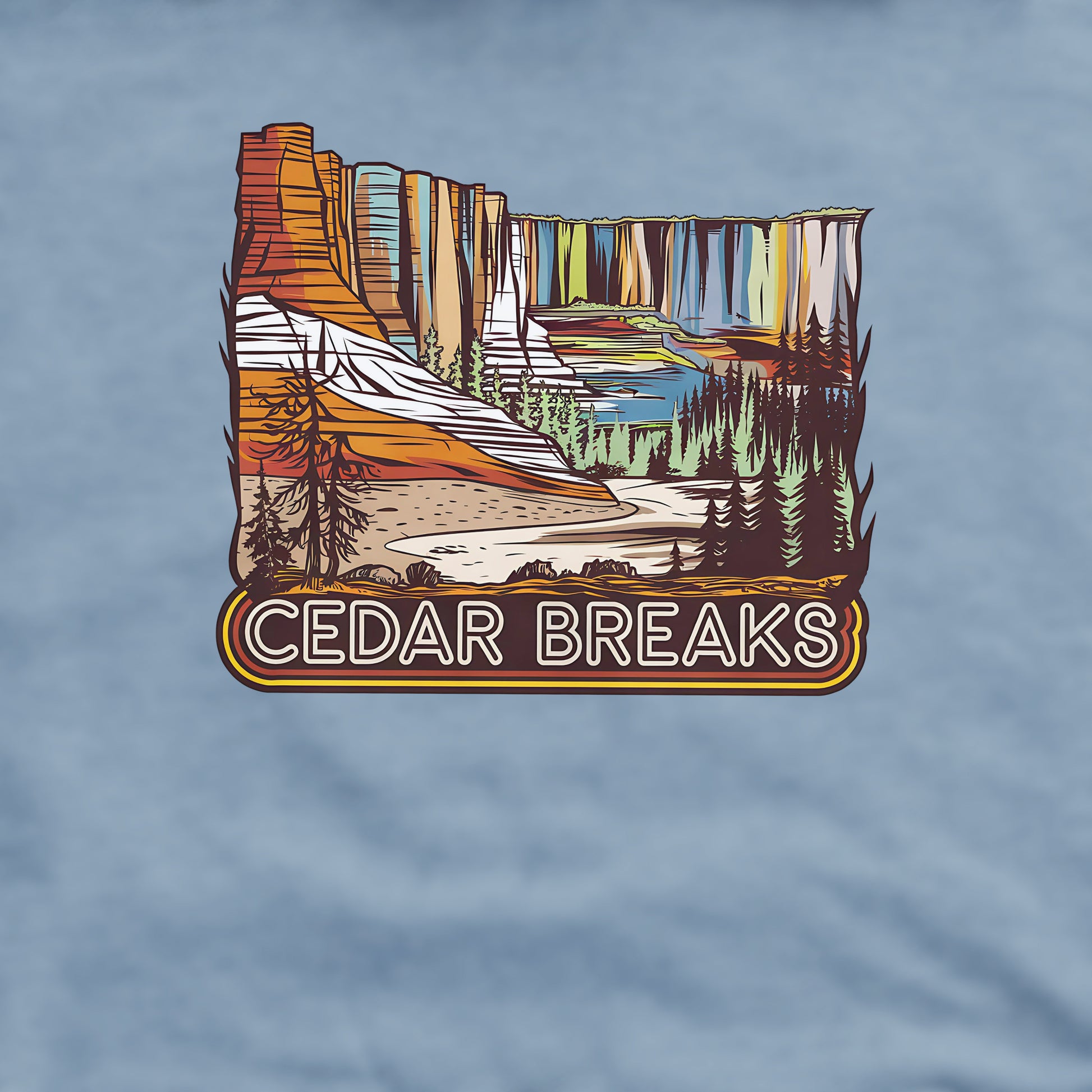 Cedar Breaks National Forest Sweatshirt Adventure and Outdoors Themed Sweatshirt