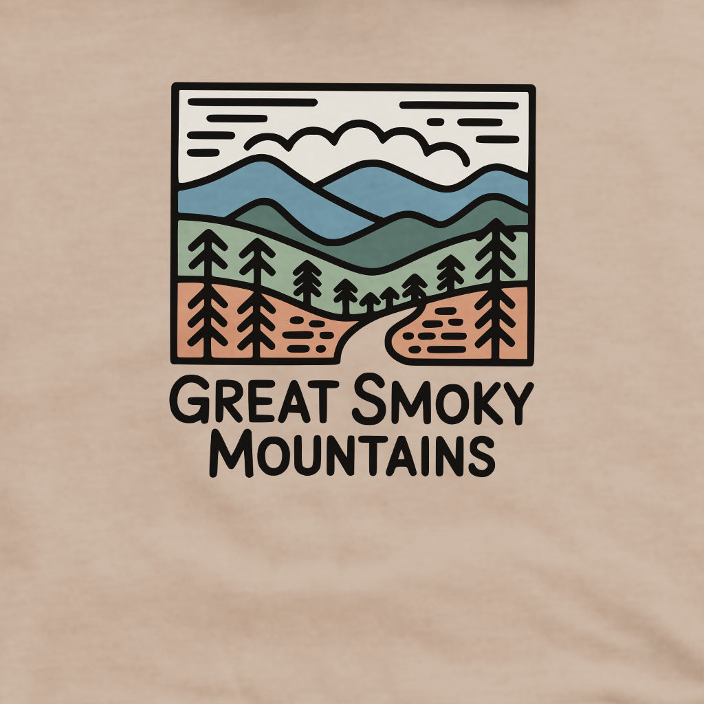 Great Smoky Mountains National Park Crewneck Sweatshirt Adventure and Outdoors Themed Sweatshirt