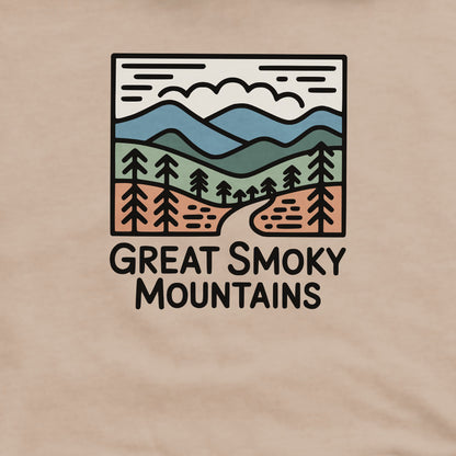 Great Smoky Mountains National Park Crewneck Sweatshirt Adventure and Outdoors Themed Sweatshirt