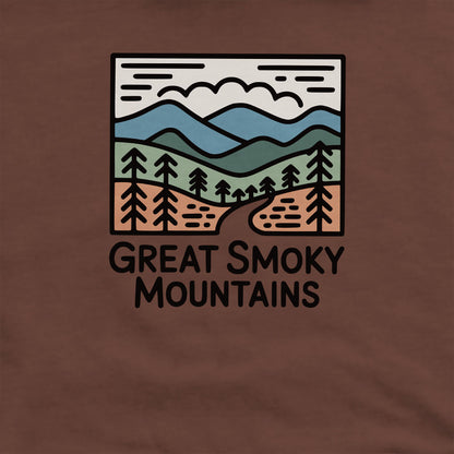 Great Smoky Mountains National Park Crewneck Sweatshirt Adventure and Outdoors Themed Sweatshirt