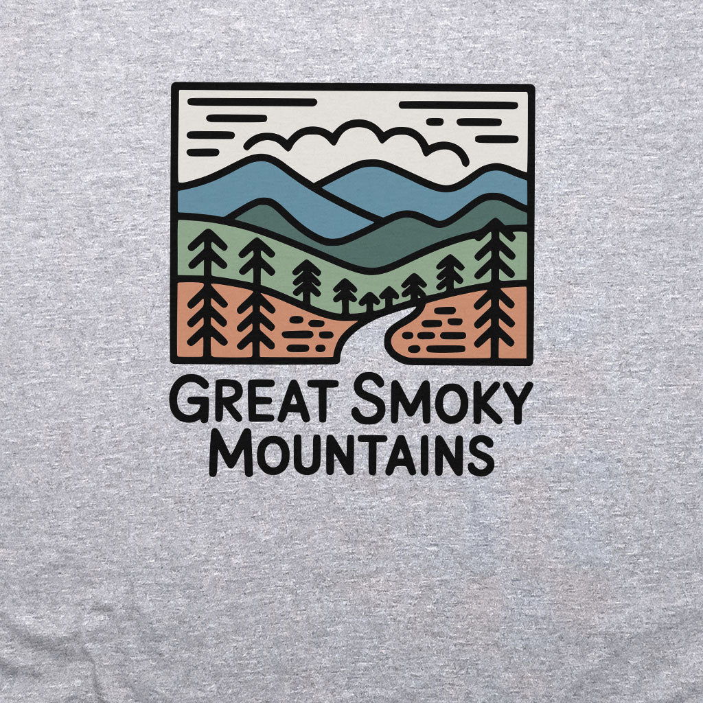 Great Smoky Mountains National Park Crewneck Sweatshirt Adventure and Outdoors Themed Sweatshirt