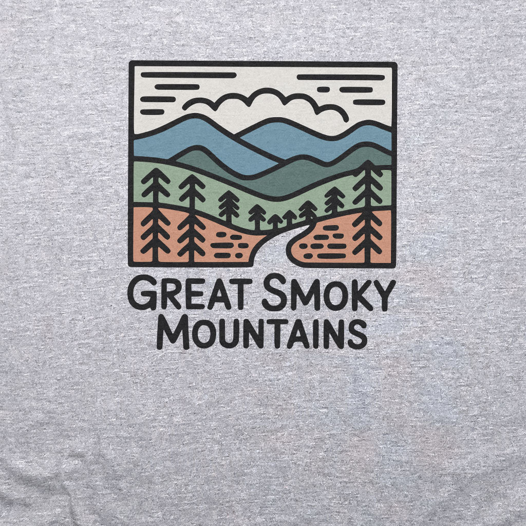 Great Smoky Mountains National Park T-Shirt Adventure and Outdoors Themed T-Shirt