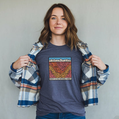 Manti-La Sal National Forest T-Shirt Adventure and Outdoors Themed T-Shirt