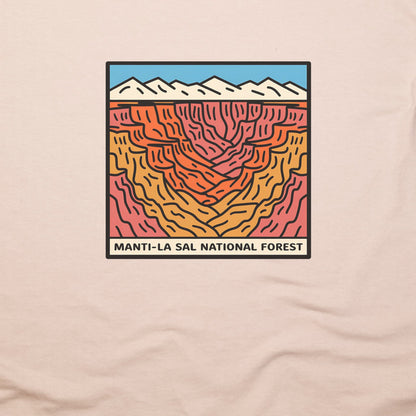 Manti-La Sal National Forest T-Shirt Adventure and Outdoors Themed T-Shirt