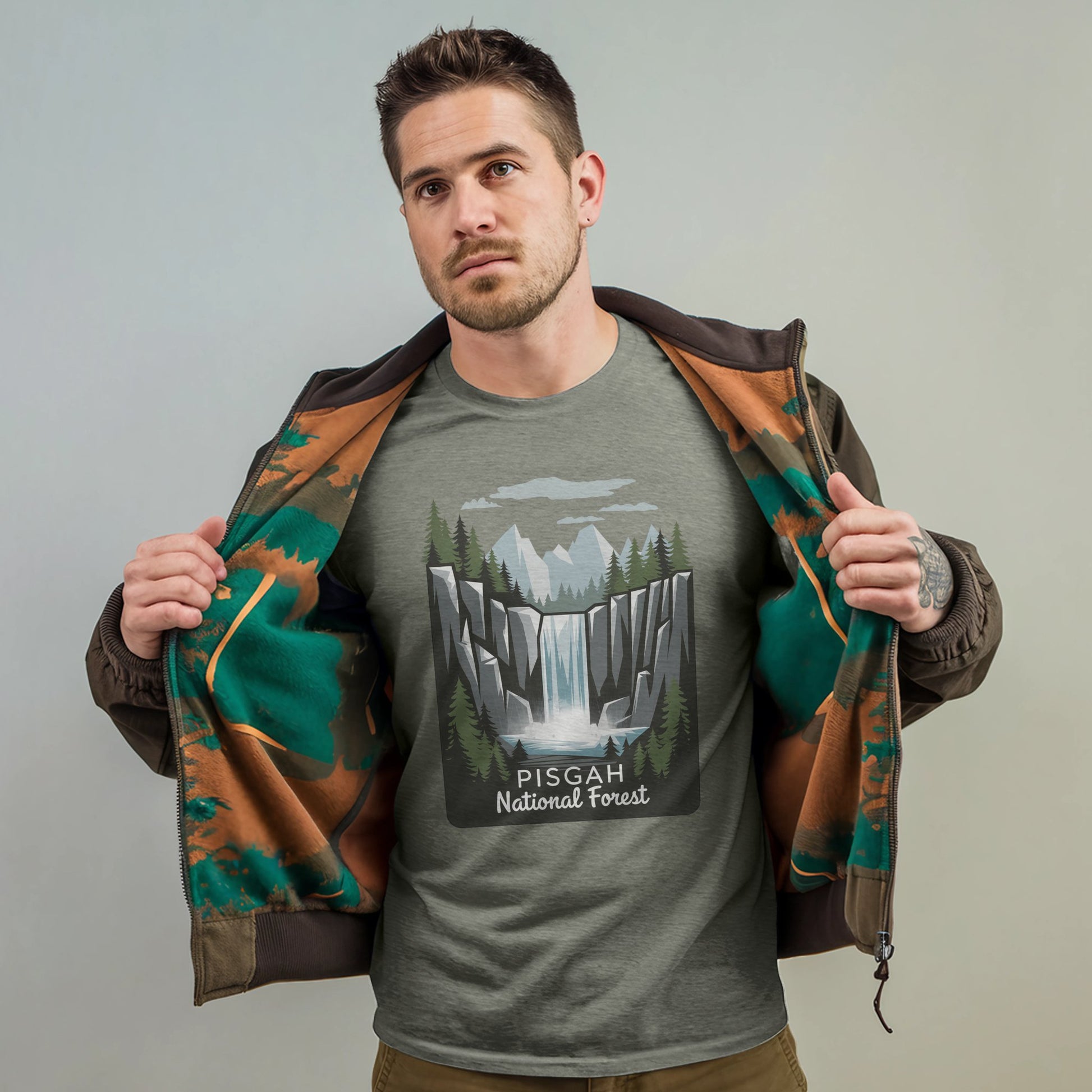 Pisgah National Forest T-Shirt Adventure and Outdoors Themed T-Shirt