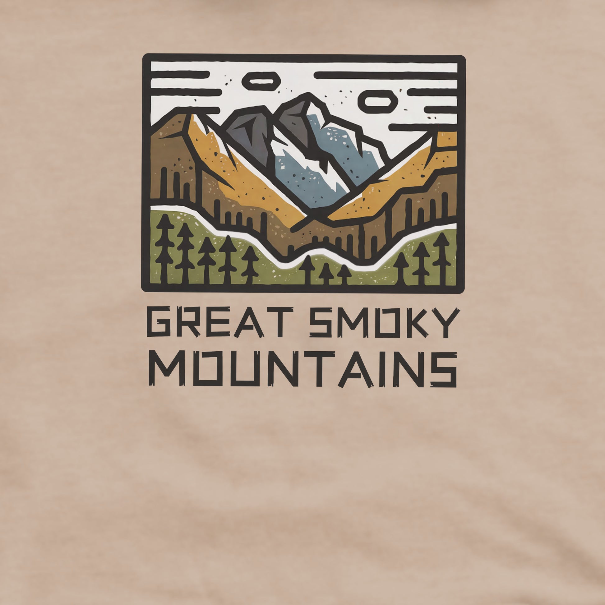 Great Smoky Mountains National Park Crewneck Sweatshirt Adventure and Outdoors Themed Sweatshirt