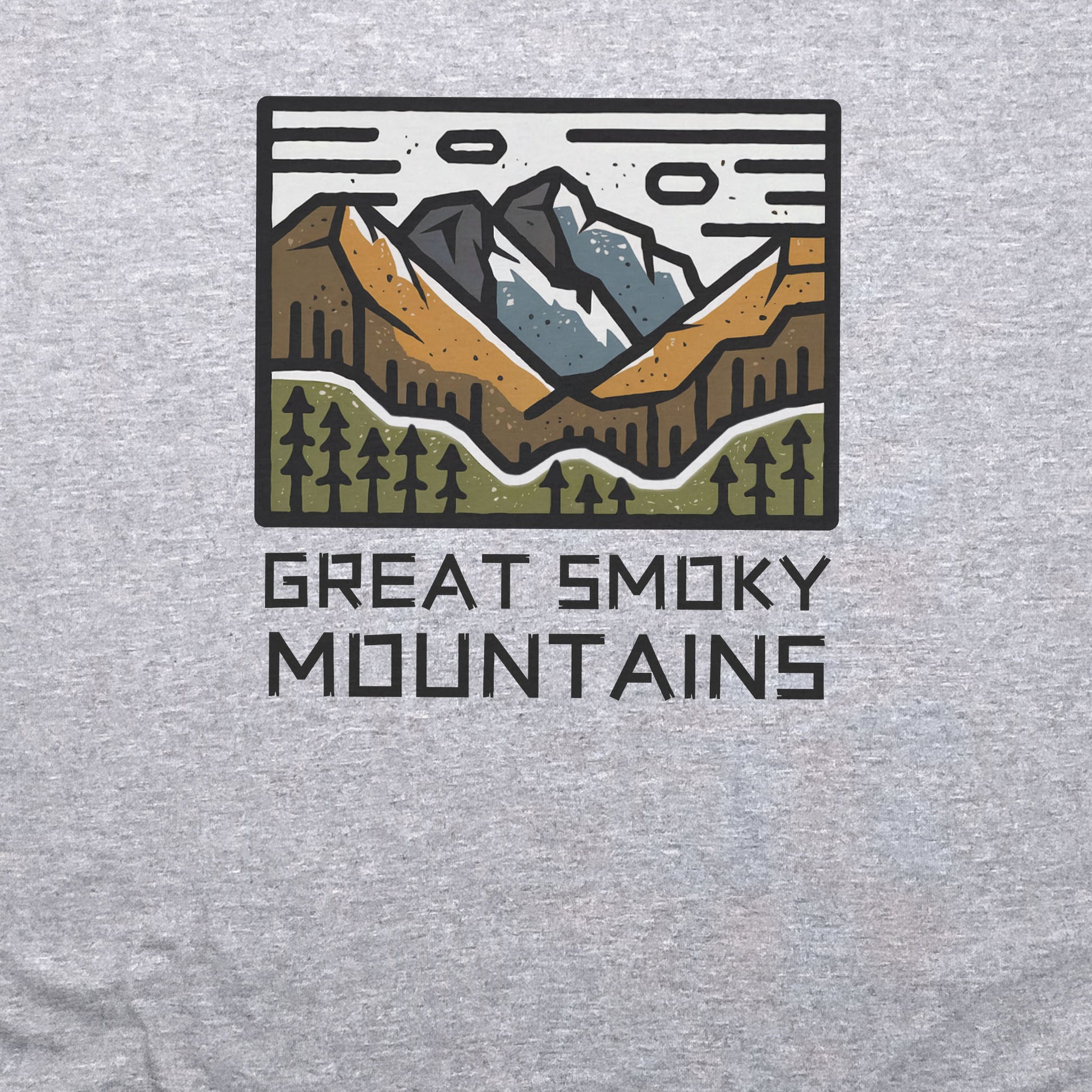 Great Smoky Mountains National Park Crewneck Sweatshirt Adventure and Outdoors Themed Sweatshirt