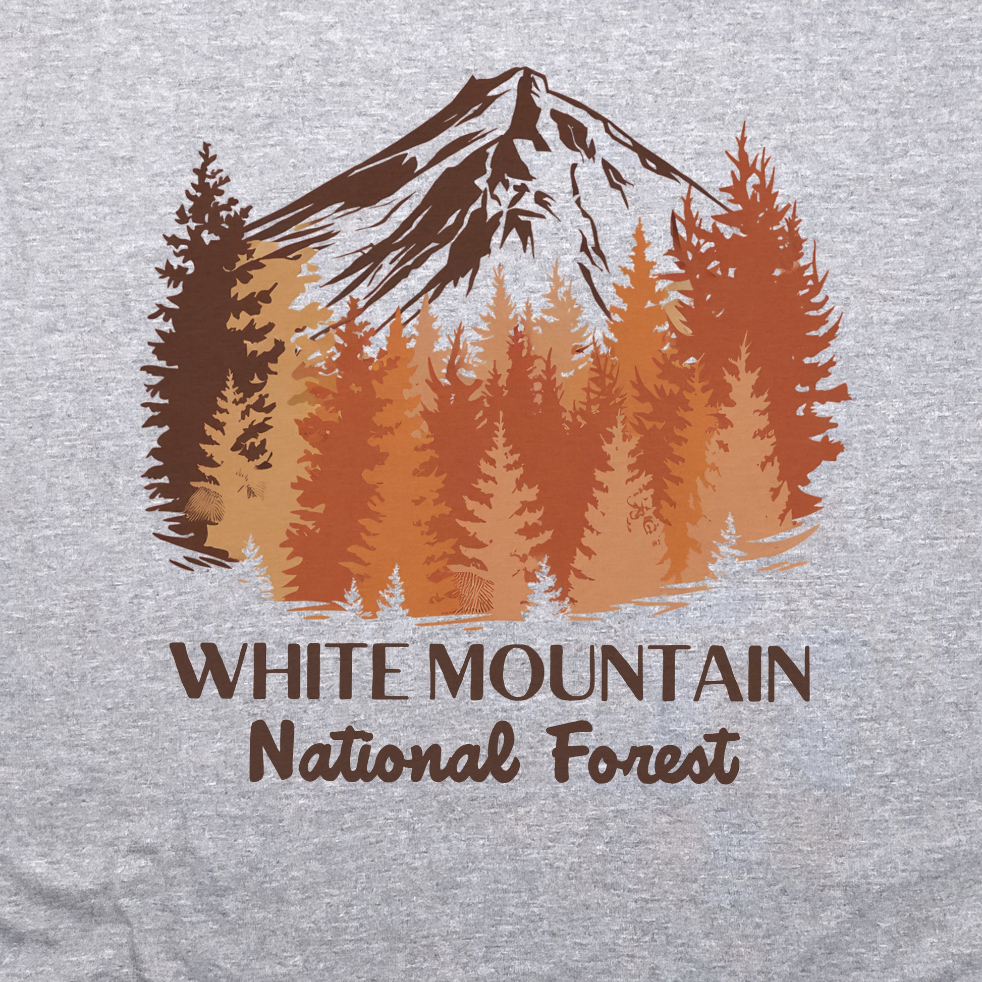 White Mountain National Forest Crewneck Sweatshirt Adventure and Outdoors Themed Sweatshirt