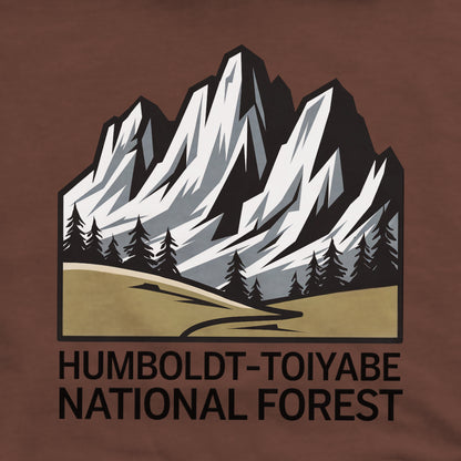 Humbolt-Toiyabe National Forest Crewneck Sweatshirt Adventure and Outdoors Themed Sweatshirt