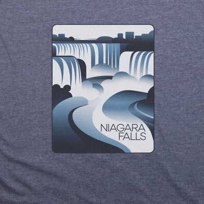 Niagara Falls Modern T-Shirt Adventure and Outdoors Themed T-Shirt