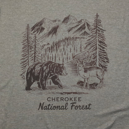 Cherokee National Forest T-Shirt Adventure and Outdoors Themed T-Shirt