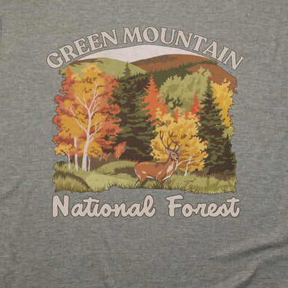 Green Mountain National Forest T-Shirt Adventure and Outdoors Themed T-Shirt