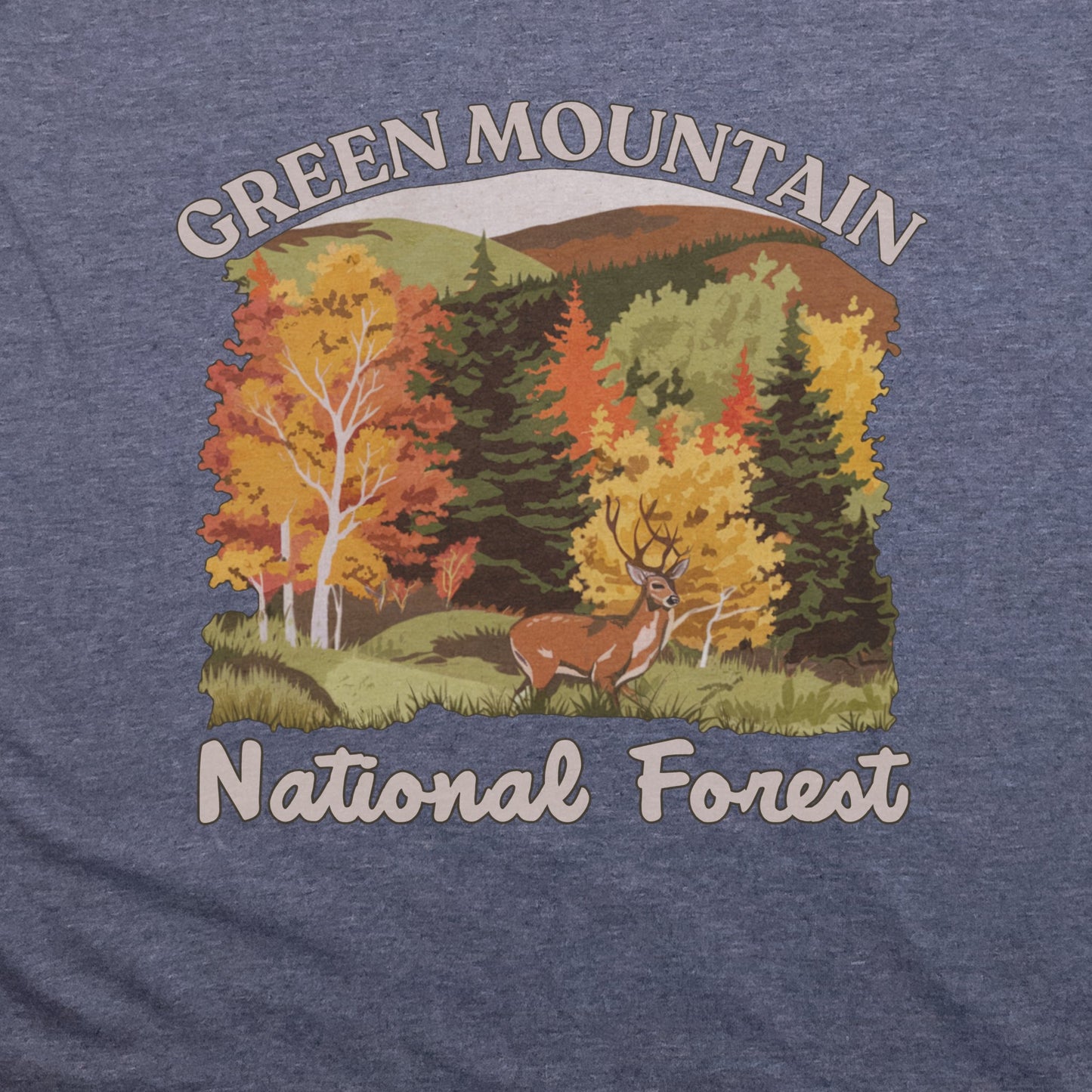 Green Mountain National Forest T-Shirt Adventure and Outdoors Themed T-Shirt
