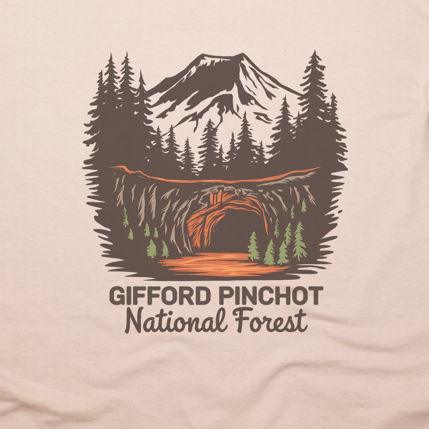 Gifford Pinchot National Forest T-Shirt Adventure and Outdoors Themed T-Shirt