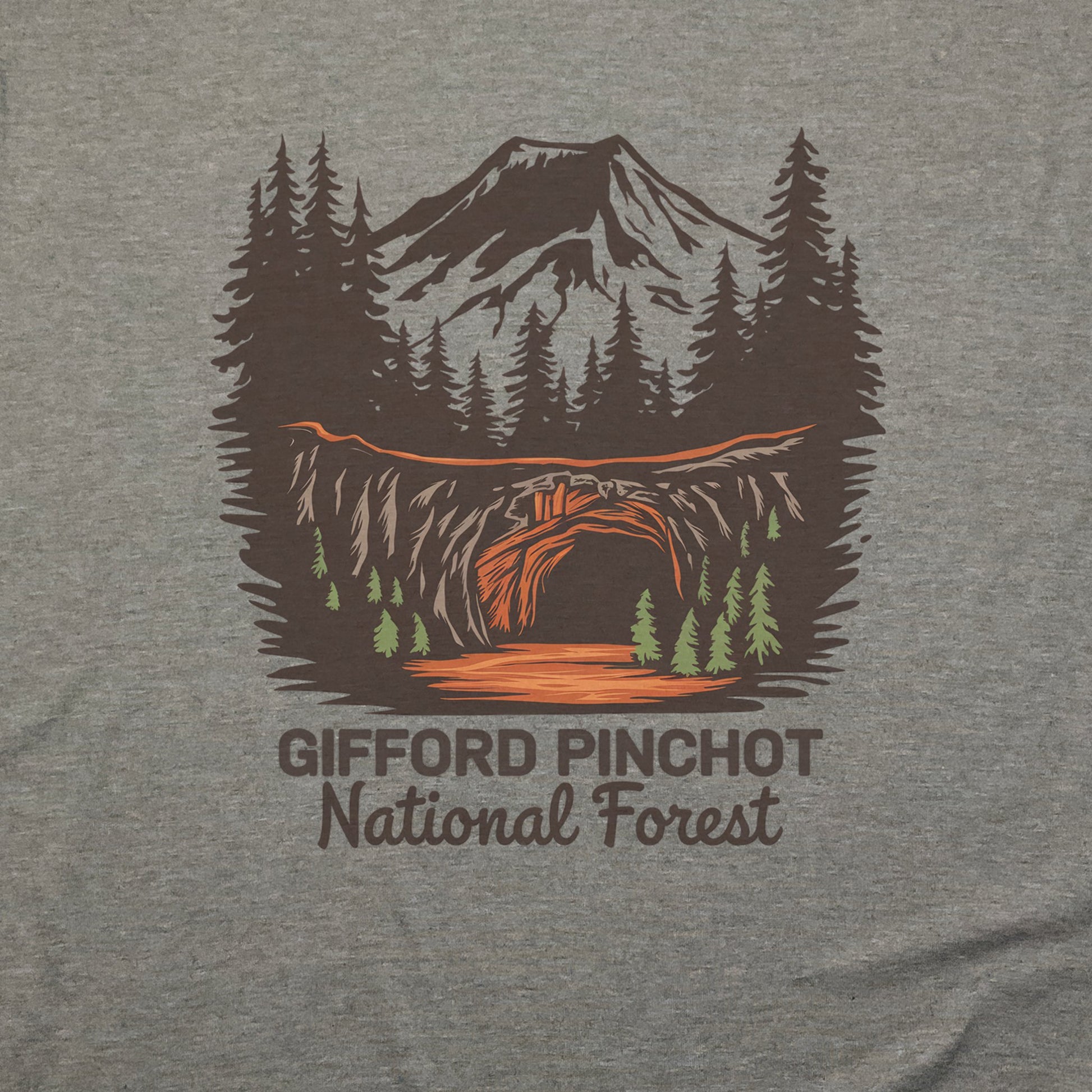 Gifford Pinchot National Forest T-Shirt Adventure and Outdoors Themed T-Shirt