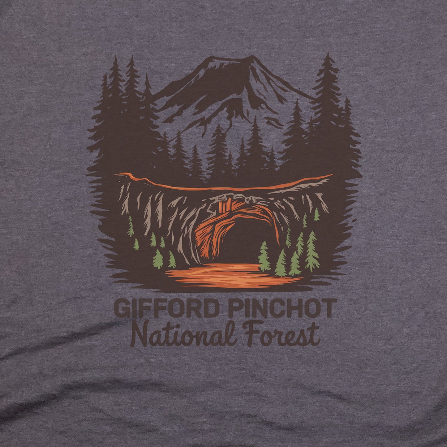 Gifford Pinchot National Forest T-Shirt Adventure and Outdoors Themed T-Shirt