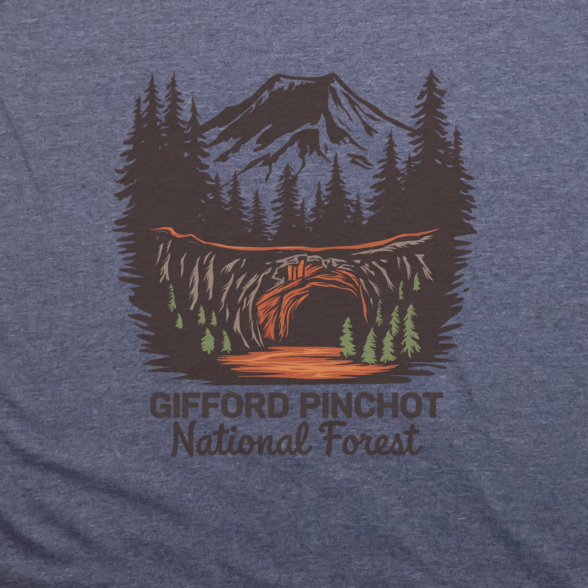 Gifford Pinchot National Forest T-Shirt Adventure and Outdoors Themed T-Shirt