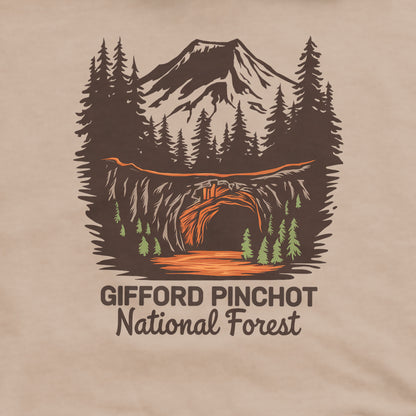 Gifford Pinchot National Forest Crewneck Sweatshirt Adventure and Outdoors Themed Sweatshirt