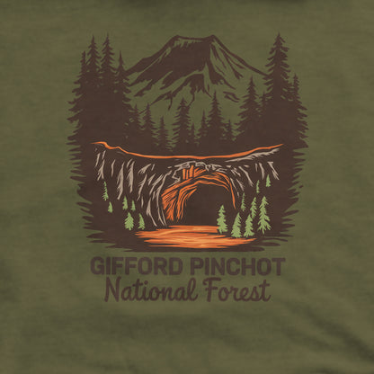Gifford Pinchot National Forest Crewneck Sweatshirt Adventure and Outdoors Themed Sweatshirt