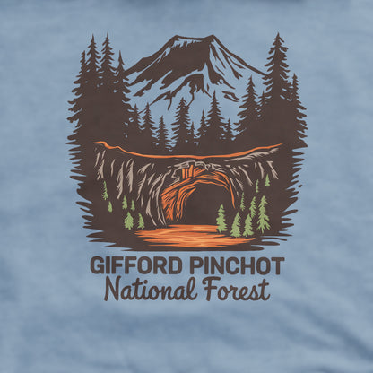 Gifford Pinchot National Forest Crewneck Sweatshirt Adventure and Outdoors Themed Sweatshirt