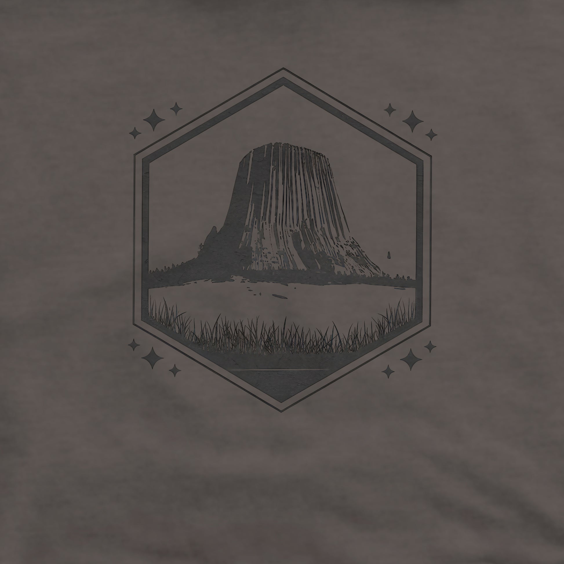 Devil’s Tower Wyoming Crewneck Sweatshirt Adventure and Outdoors Themed Sweatshirt
