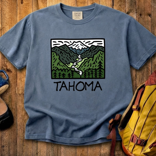 Tahoma Washington Cotton T-Shirt