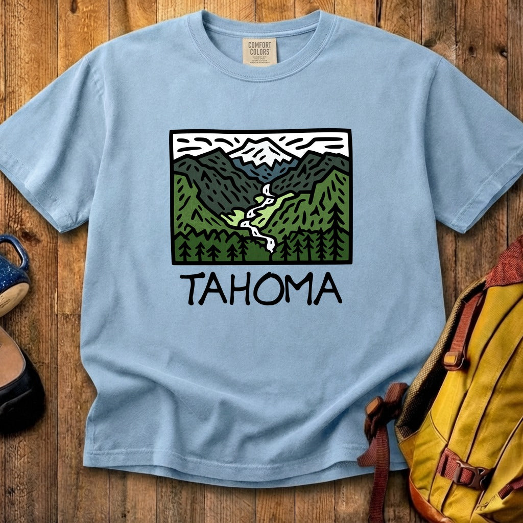 Tahoma Washington Cotton T-Shirt
