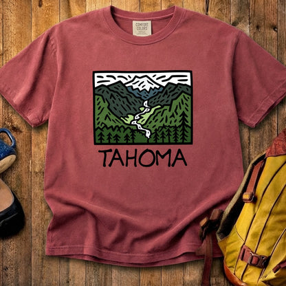 Tahoma Washington Cotton T-Shirt