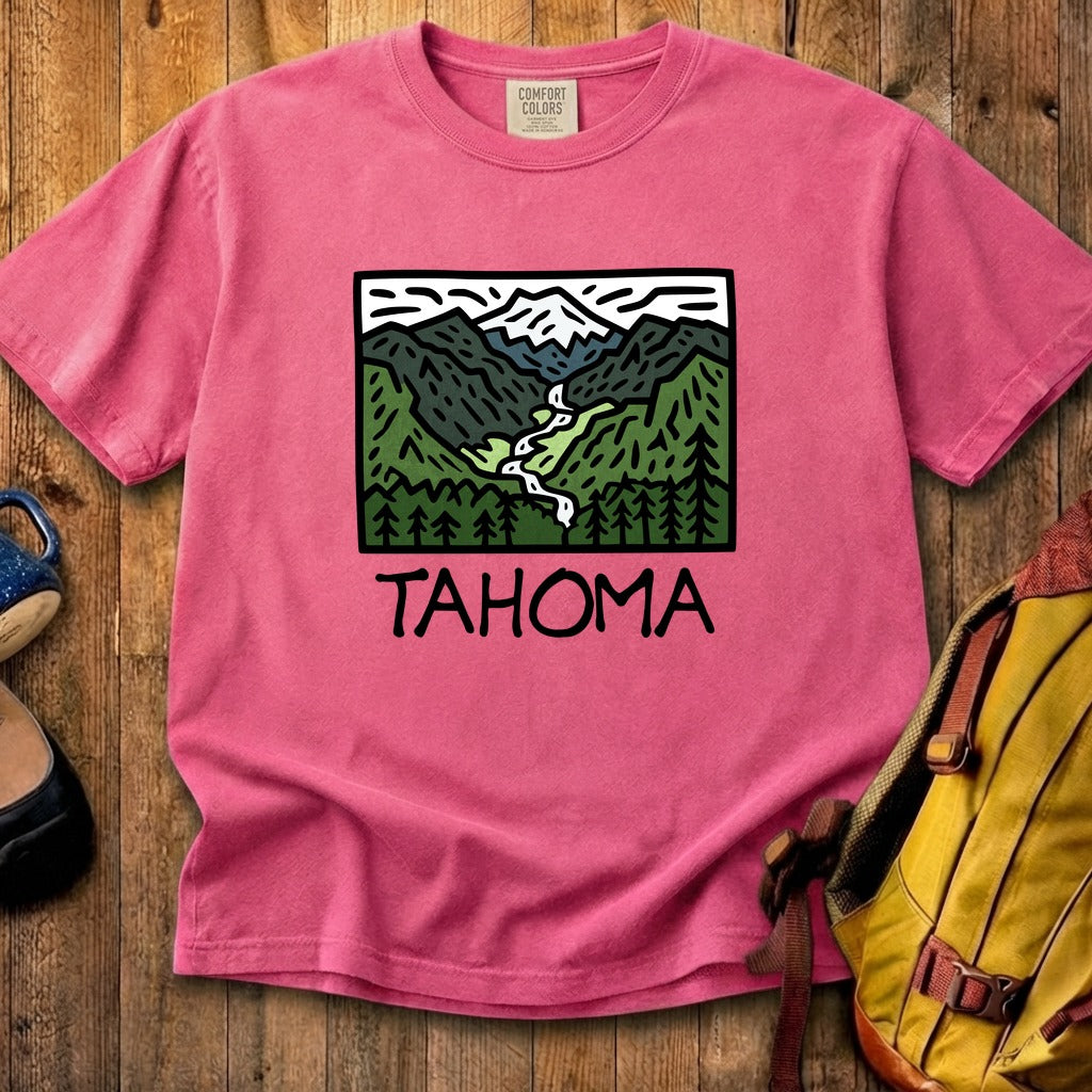 Tahoma Washington Cotton T-Shirt