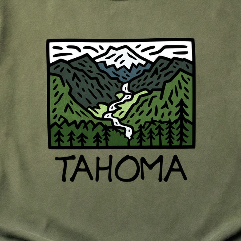 Tahoma Washington Cotton T-Shirt