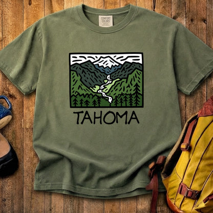 Tahoma Washington Cotton T-Shirt