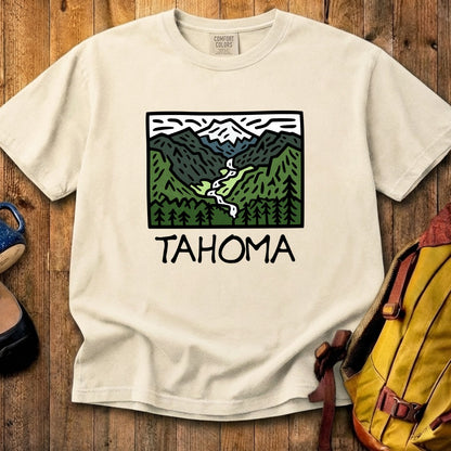 Tahoma Washington Cotton T-Shirt