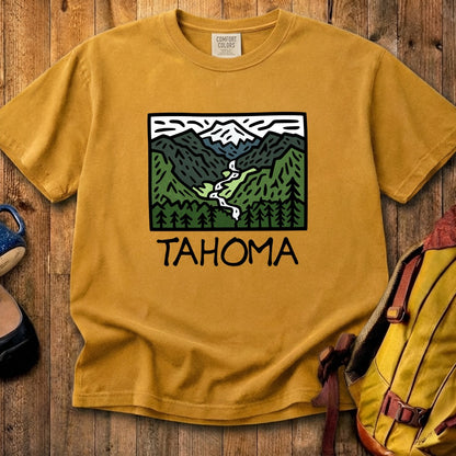 Tahoma Washington Cotton T-Shirt