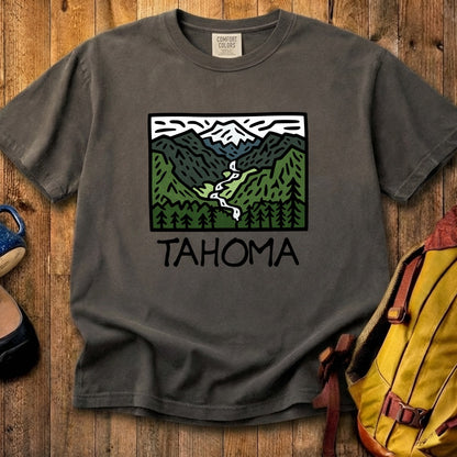 Tahoma Washington Cotton T-Shirt