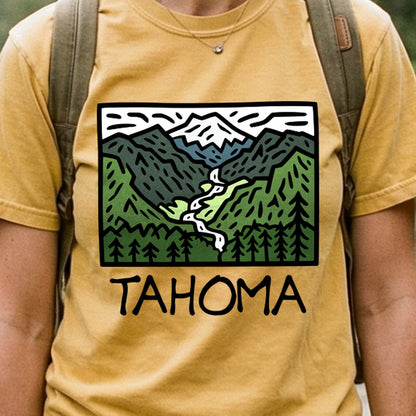 Tahoma Washington Cotton T-Shirt
