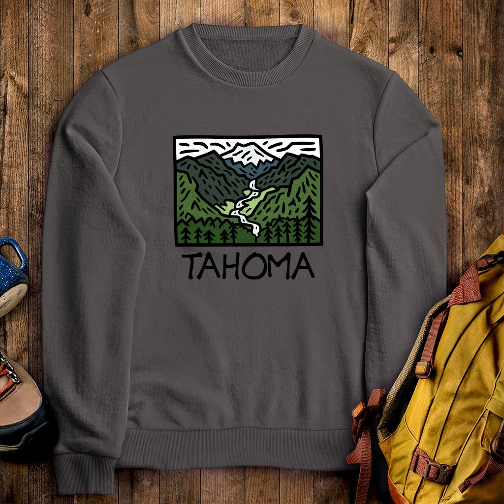 Tahoma Washington Crewneck Sweatshirt