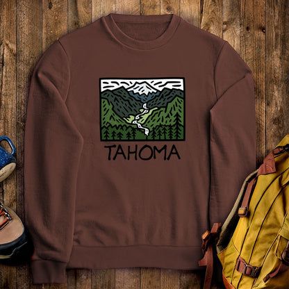 Tahoma Washington Crewneck Sweatshirt