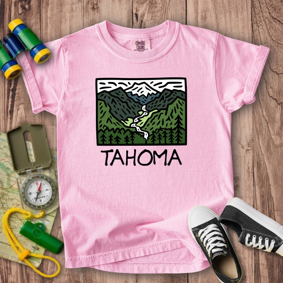 Tahoma Washington Kids Cotton T-Shirt