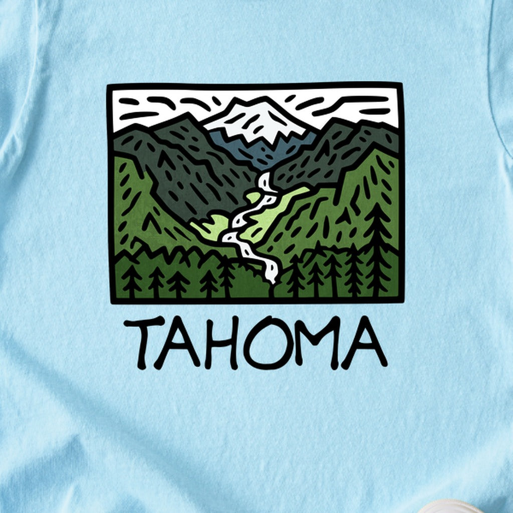 Tahoma Washington Kids Cotton T-Shirt