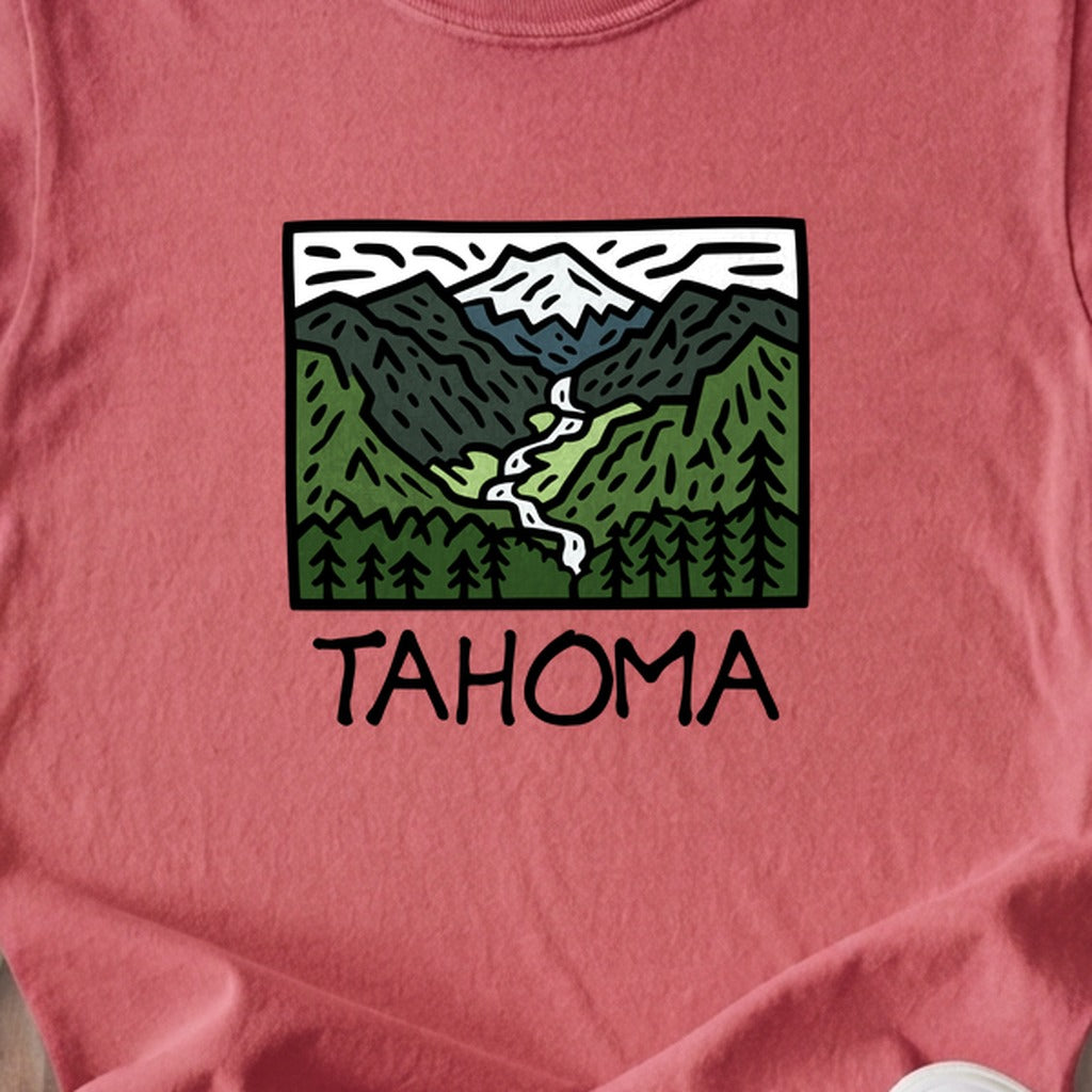 Tahoma Washington Kids Cotton T-Shirt