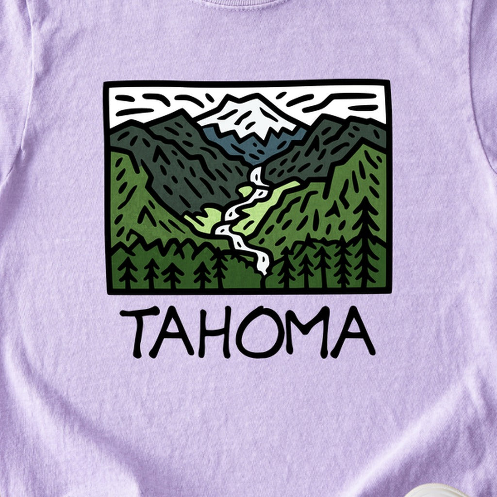 Tahoma Washington Kids Cotton T-Shirt