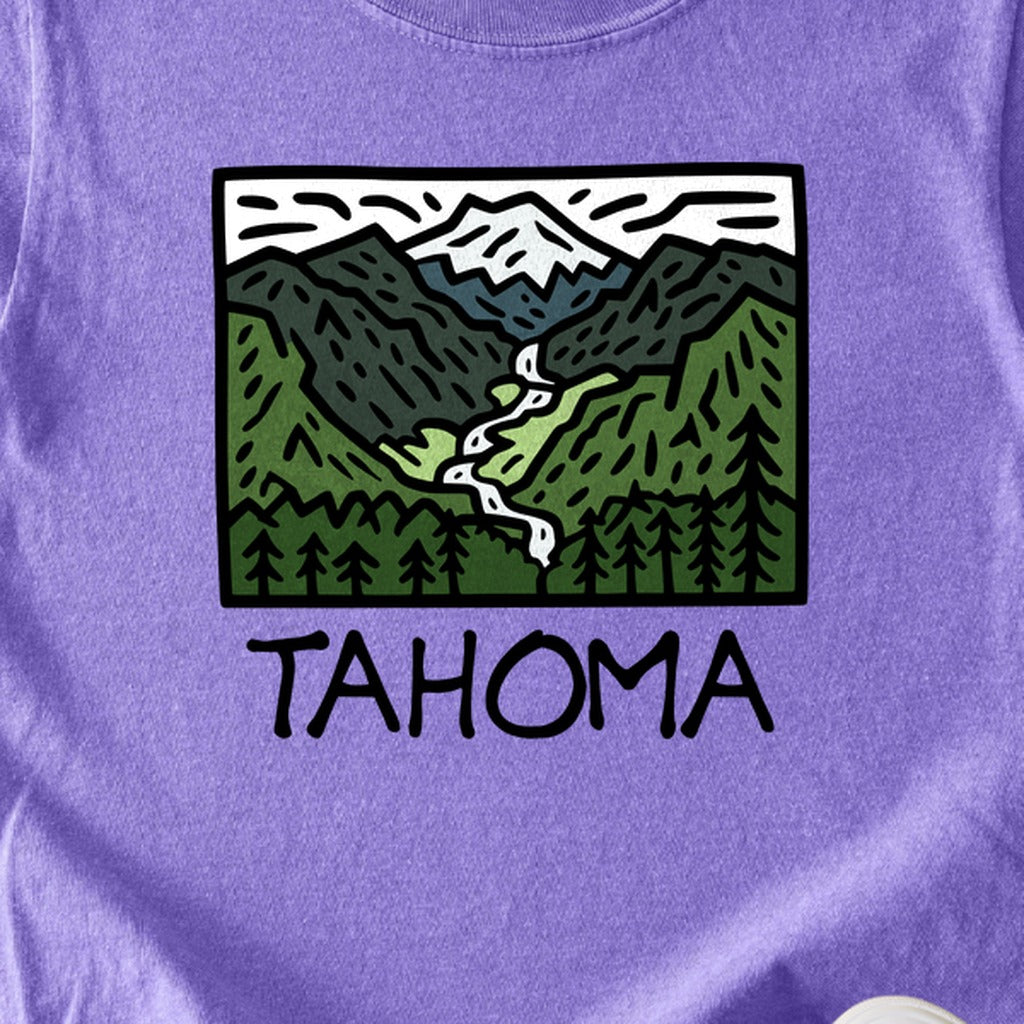Tahoma Washington Kids Cotton T-Shirt