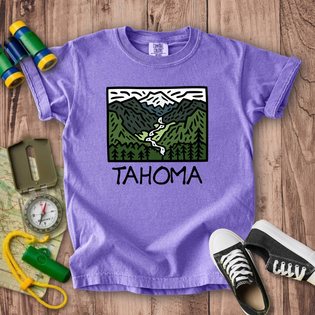 Tahoma Washington Kids Cotton T-Shirt