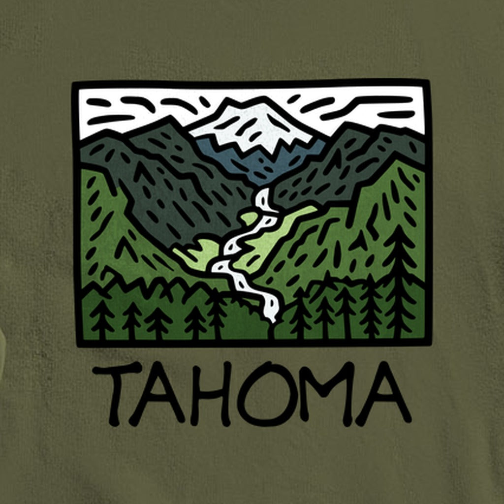 Tahoma Washington Crewneck Sweatshirt