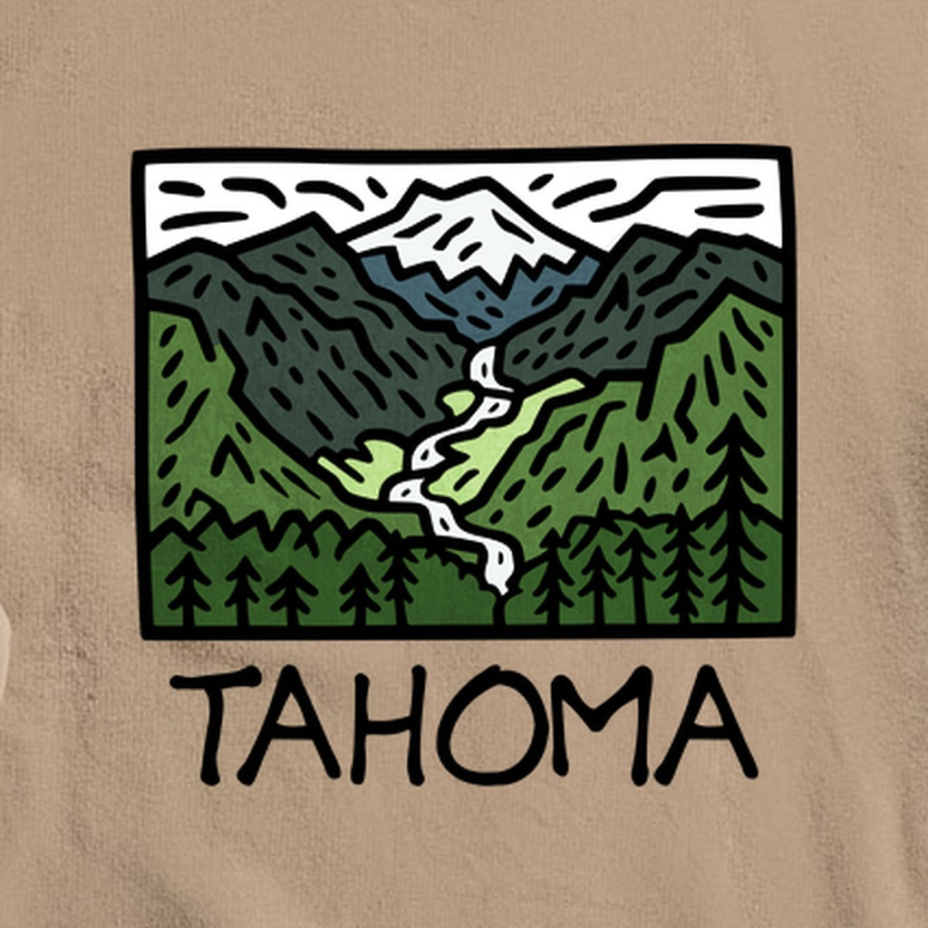 Tahoma Washington Crewneck Sweatshirt